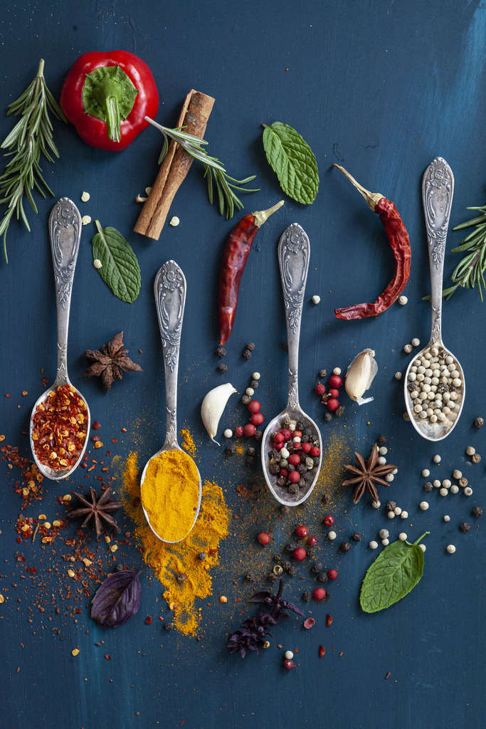 colorful spices静物(美食)摄影作品