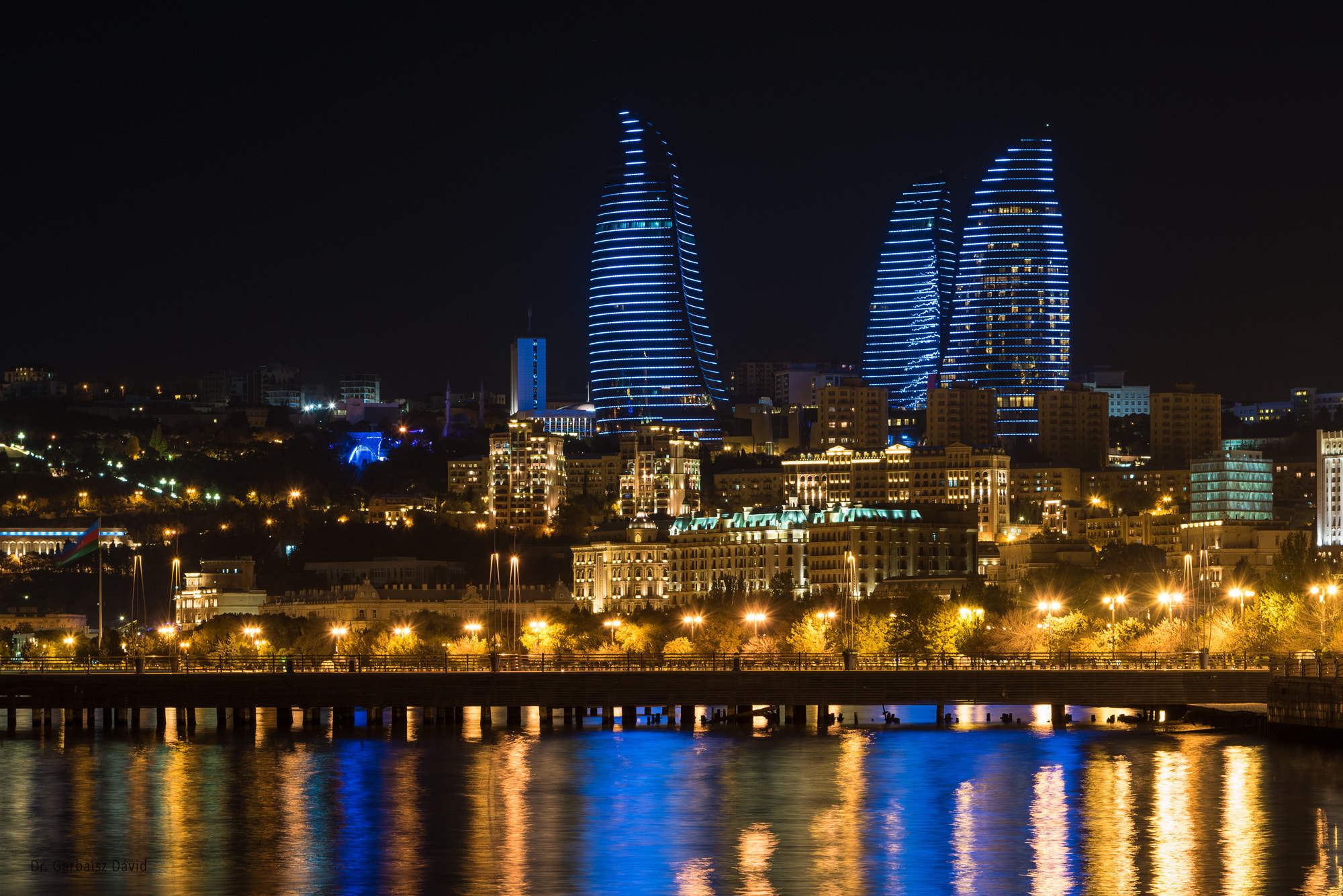 baku by night