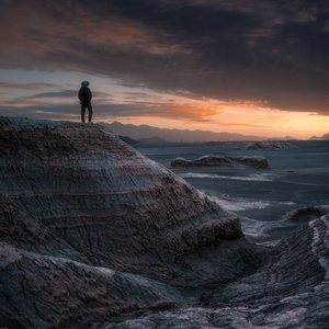 深蓝天空 摄影师