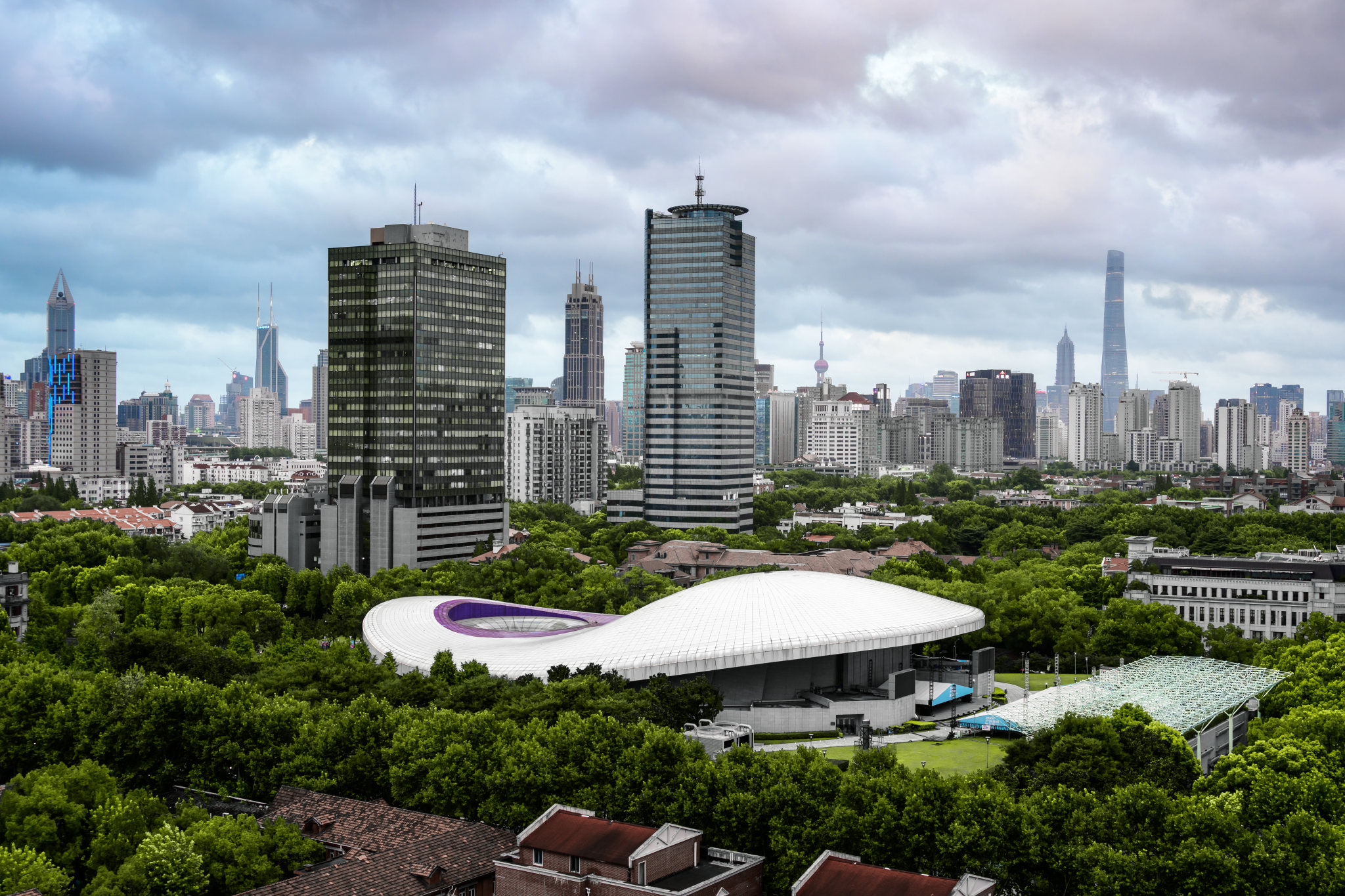 上汽上海文化广场上海市黄浦区地标建筑
