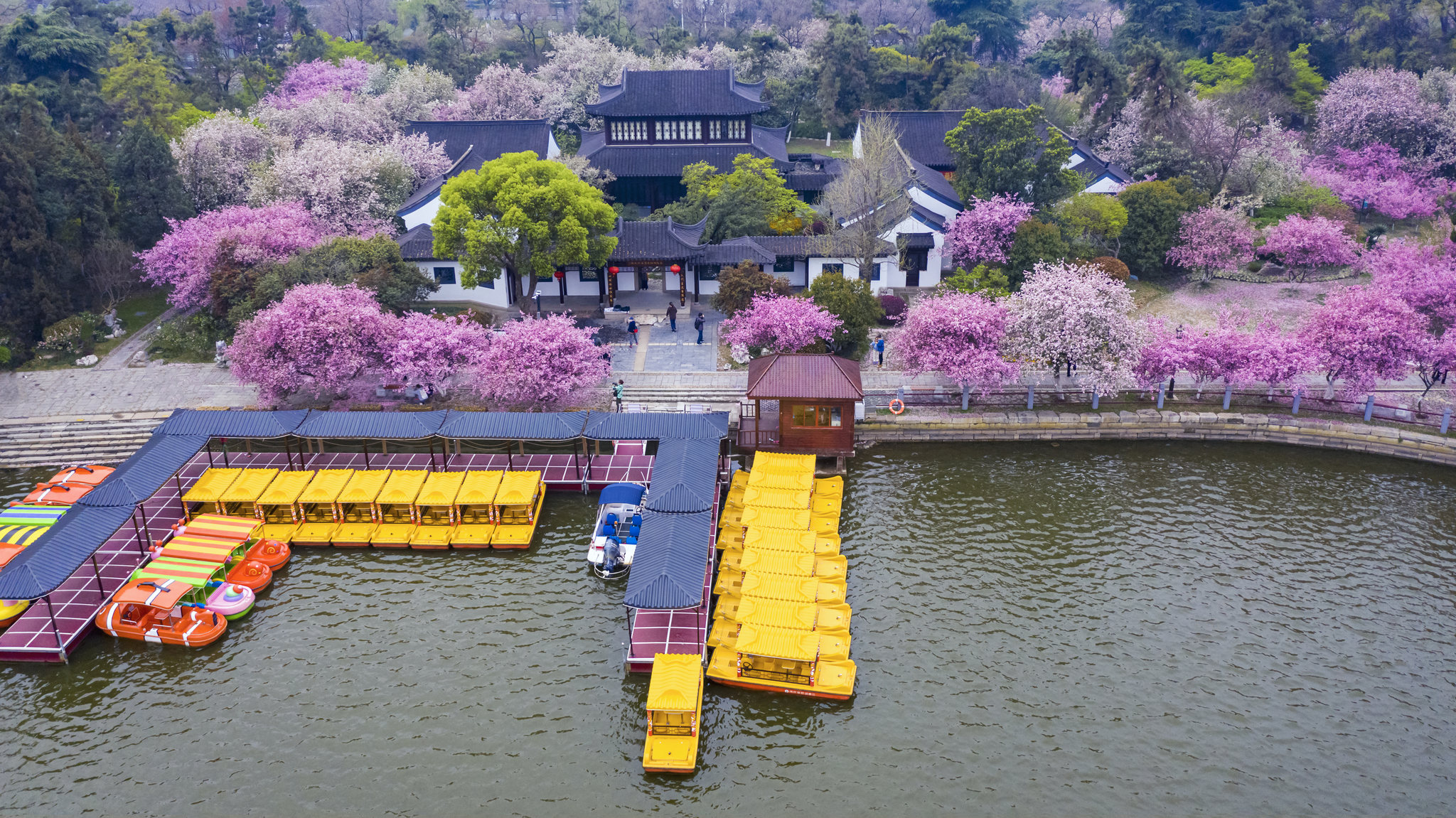 游船码头,南京莫愁湖