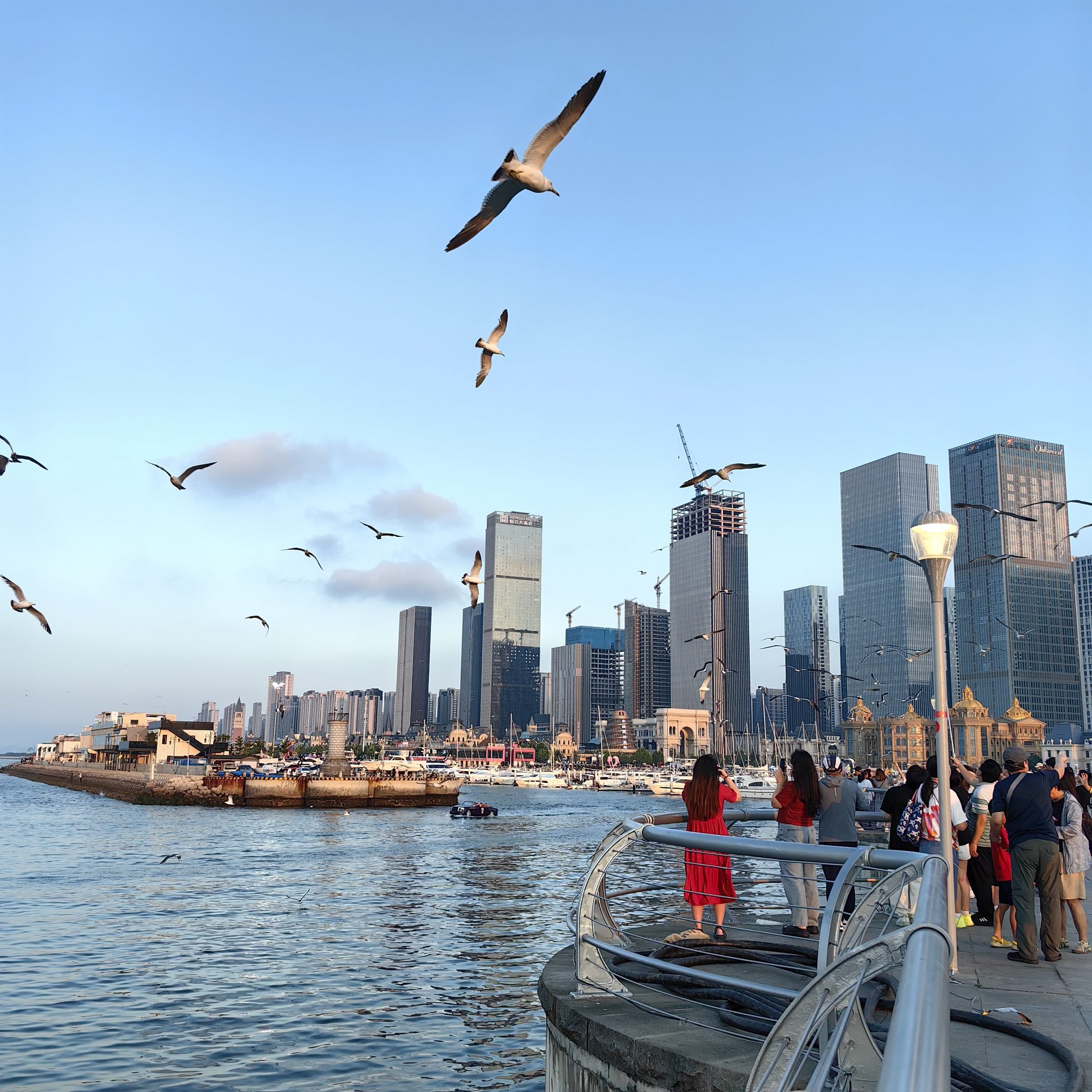 大连东港广场介绍图片