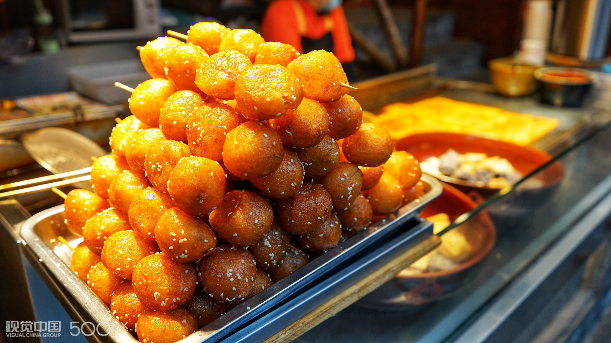 四川特色小吃 糖油果子