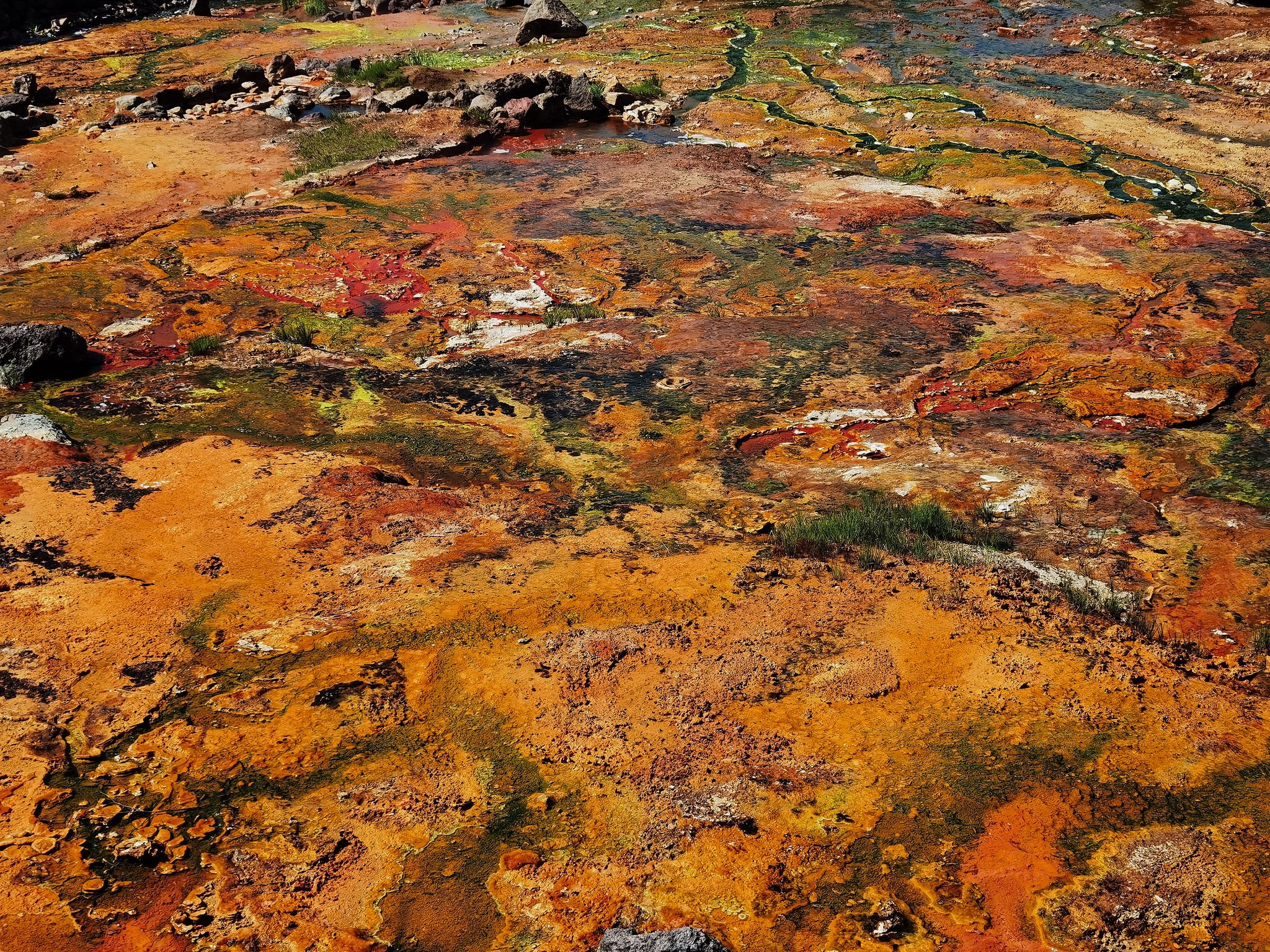 长白山北坡风光系列之小兴安岭火山岩温泉地貌景观辽宁省长白山风景区