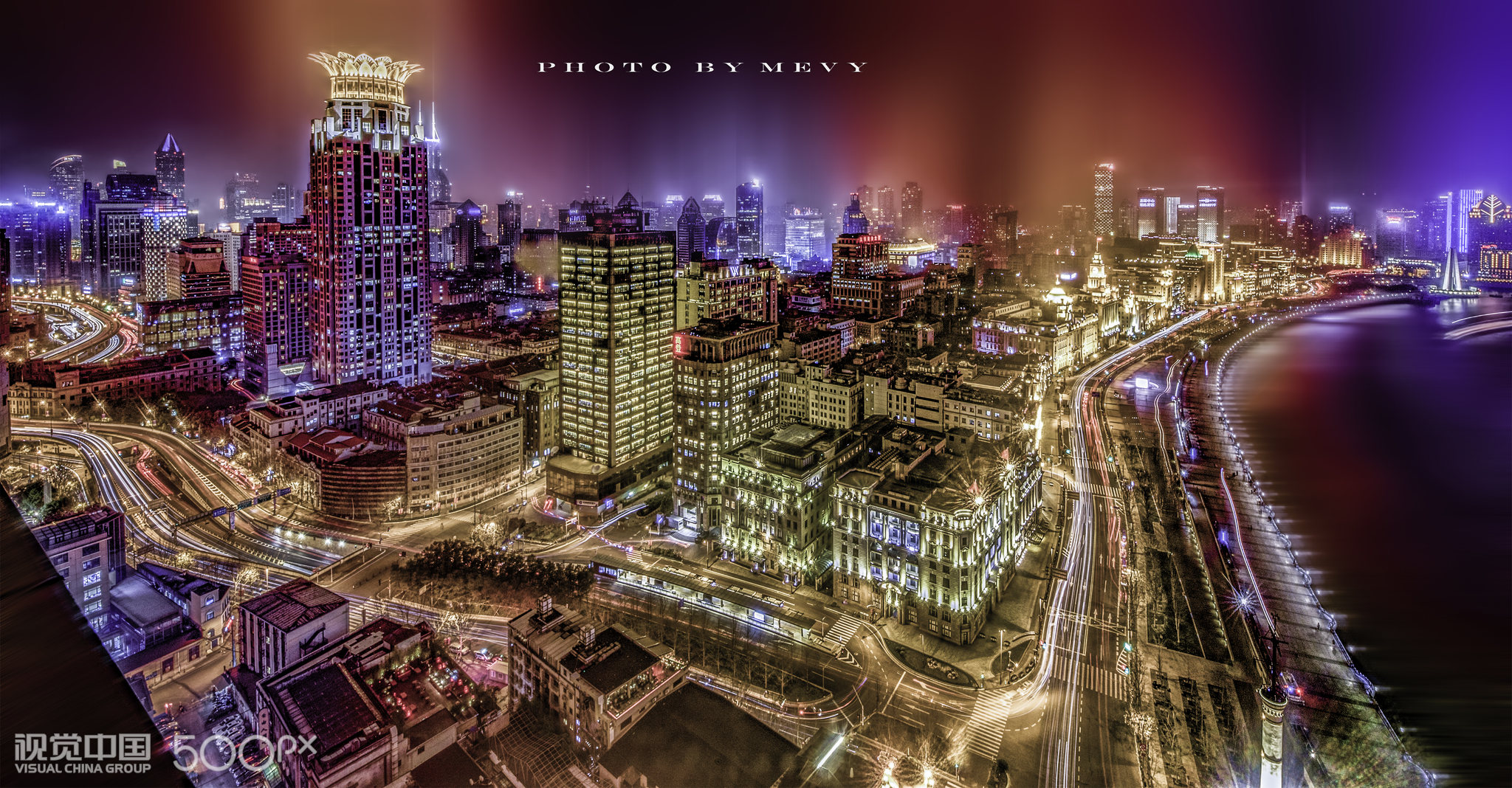 上海外滩~浦西之夜