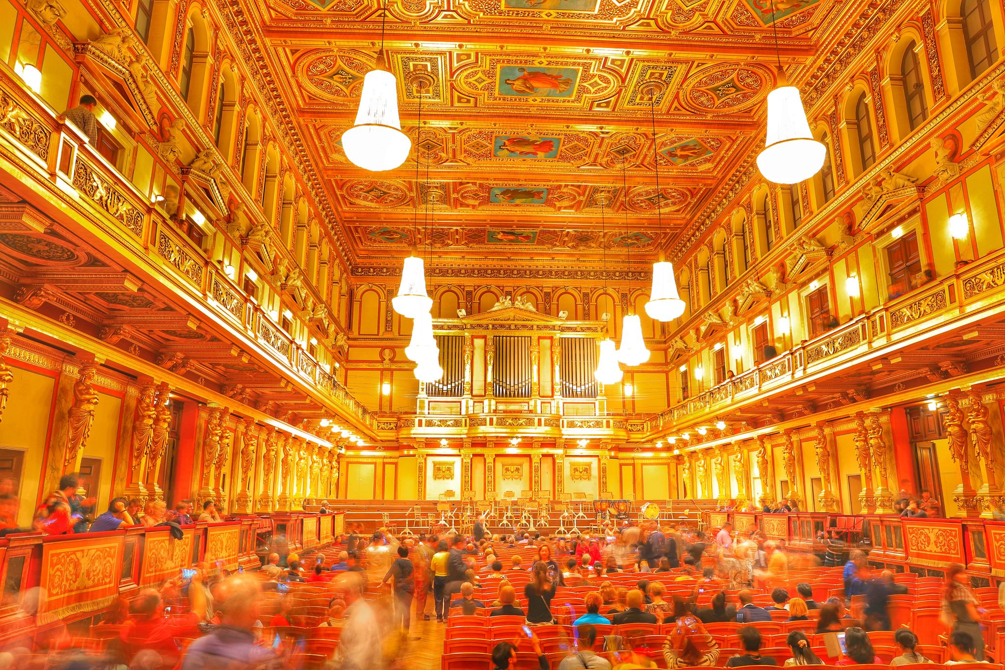 维也纳金色大厅.goldenet saal wiener musikvereins.