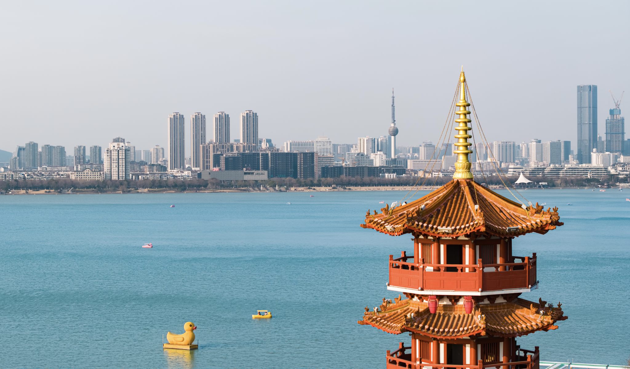 徐州金山公园苏公塔