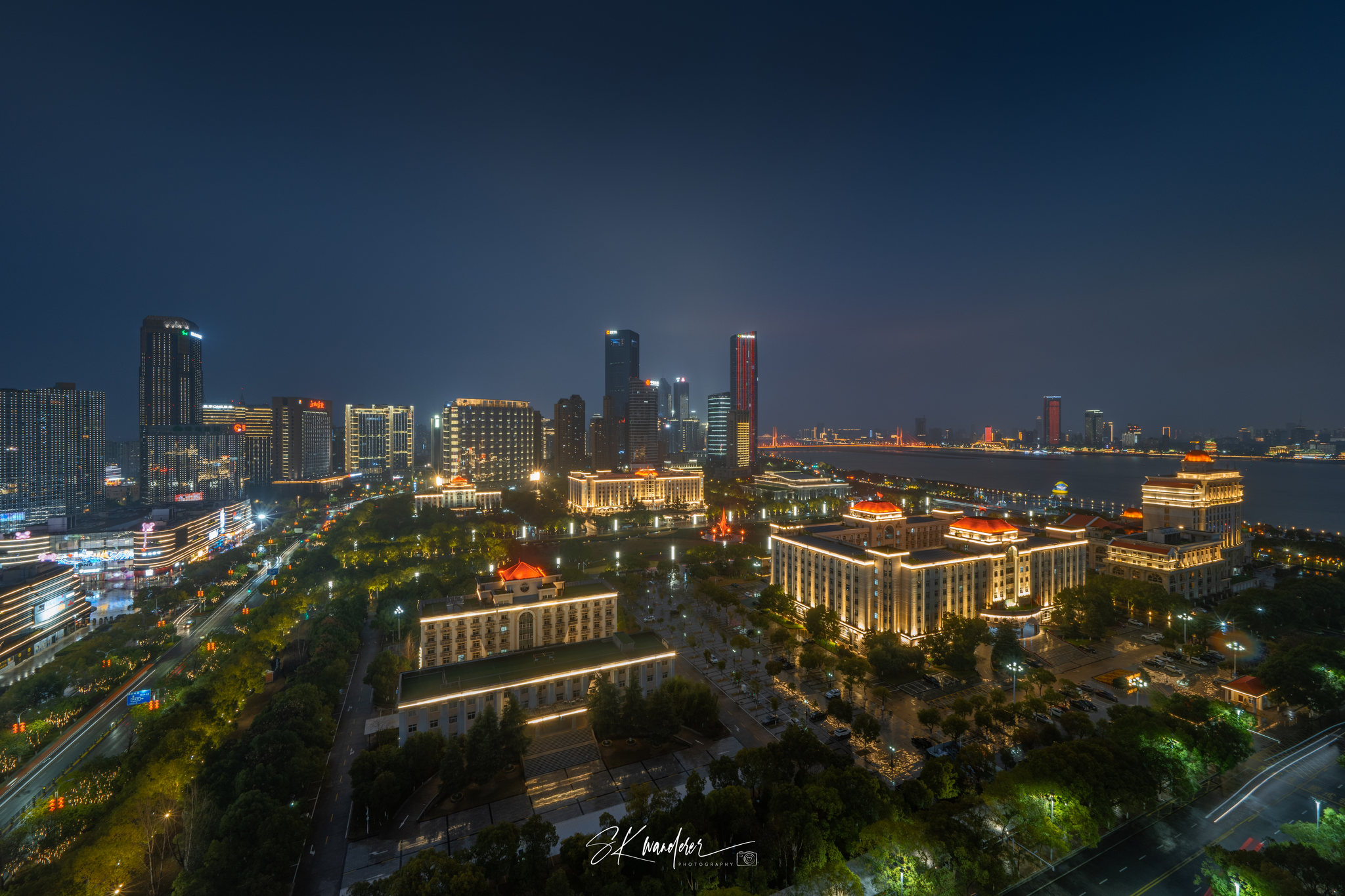 南昌红谷滩夜景