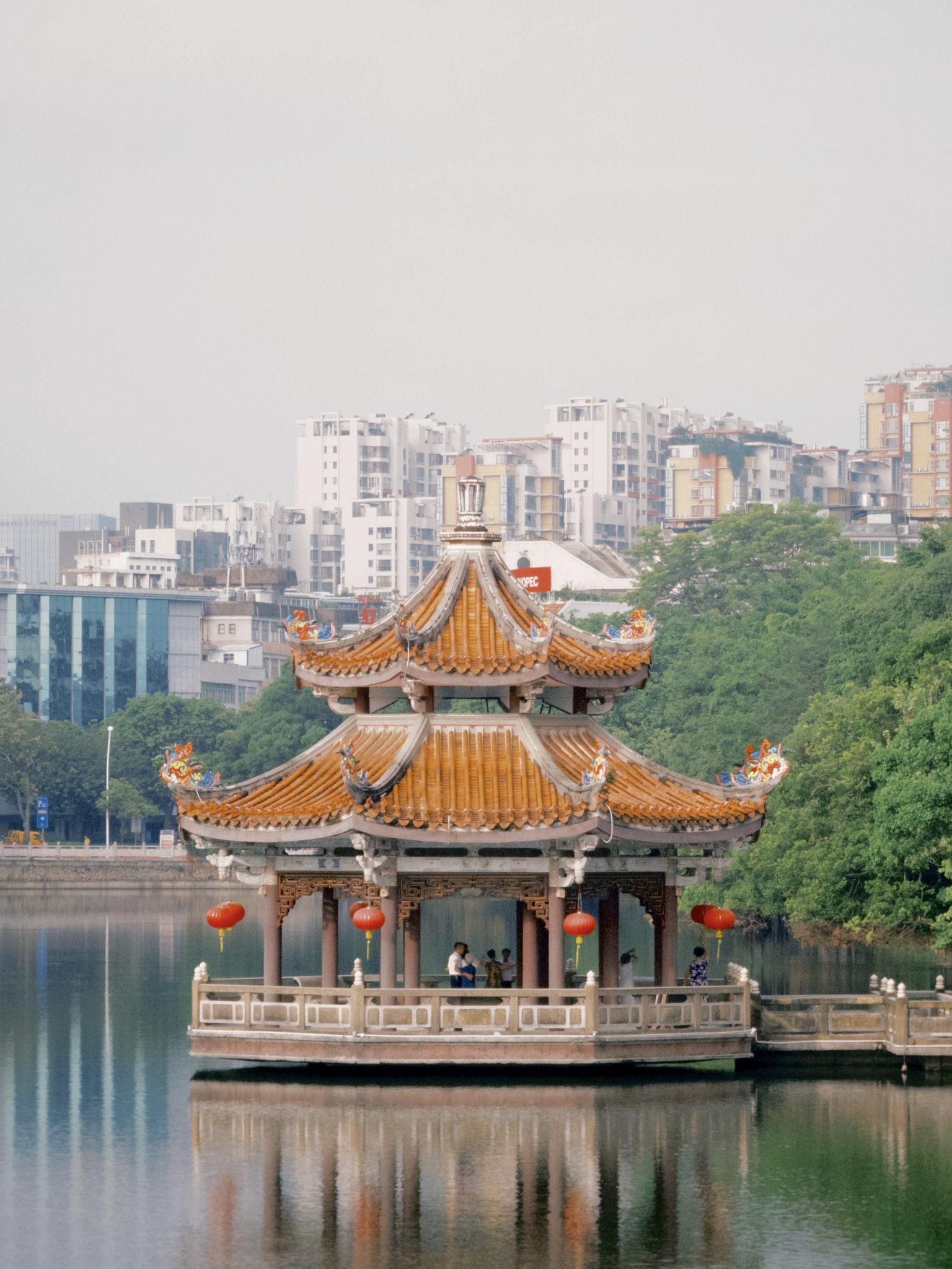 潮州西湖湖心亭