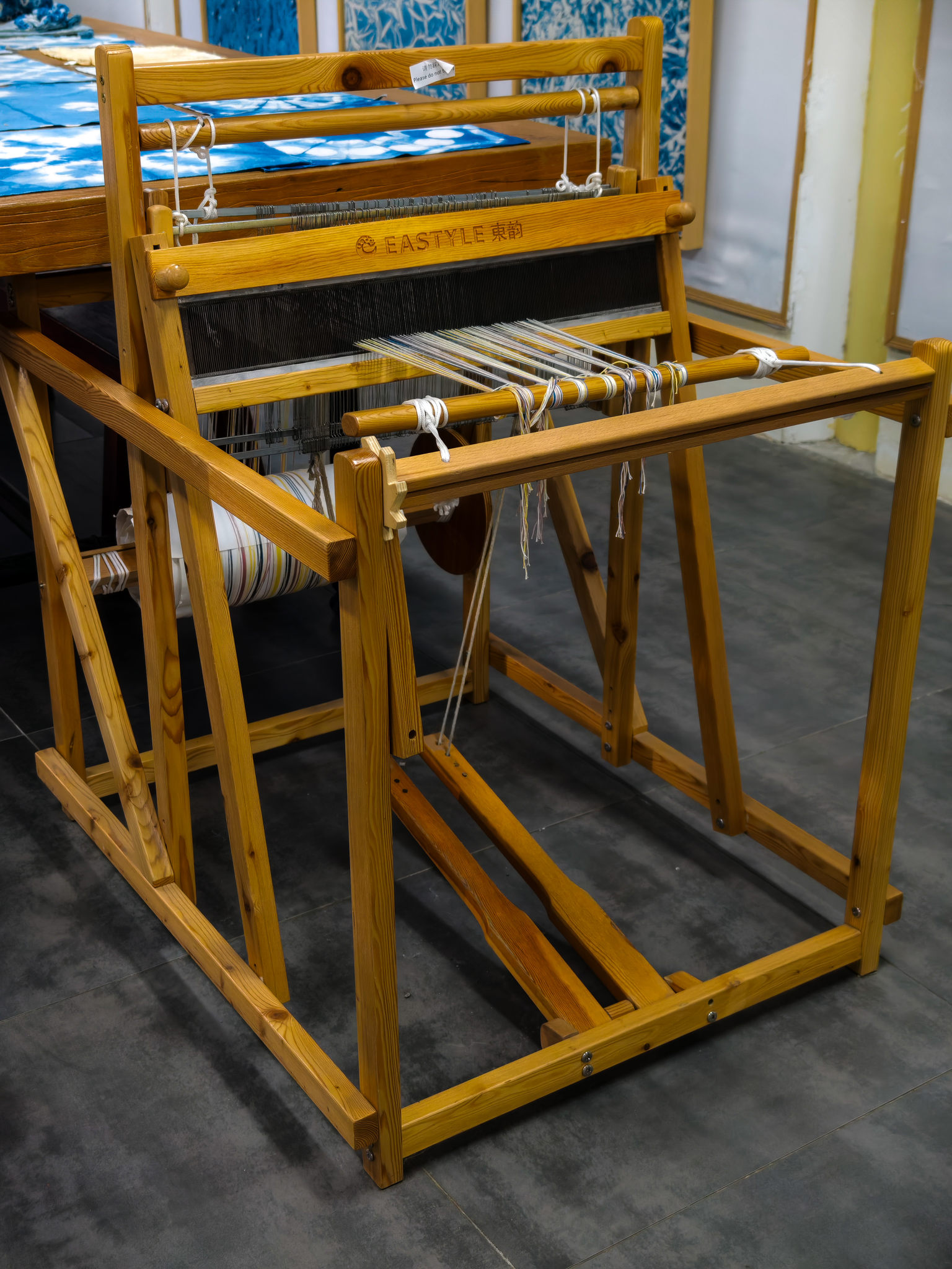 织布机  拍摄于北京艺术博物馆女红坊