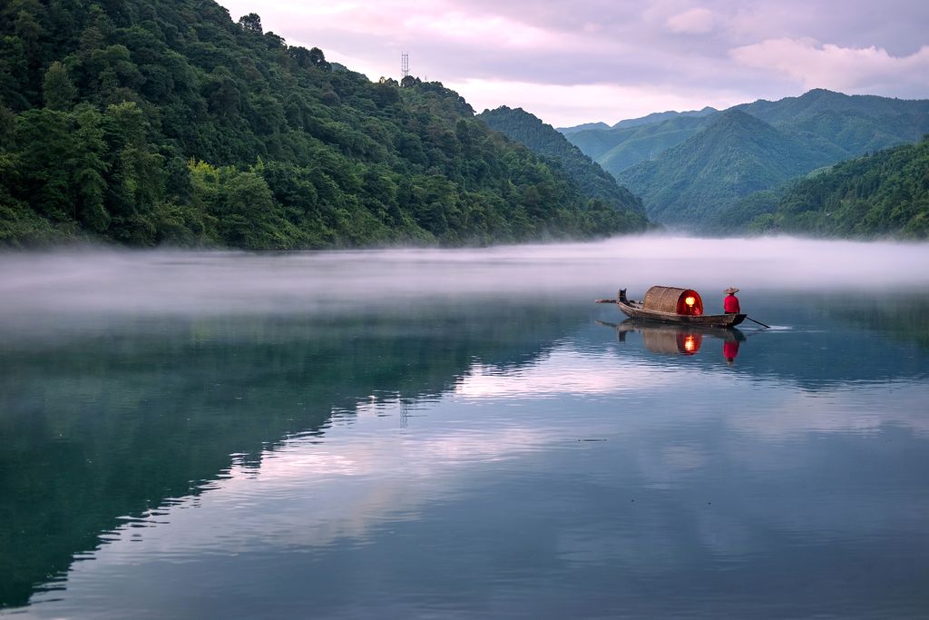绿水青山就是金山银山摄影照片