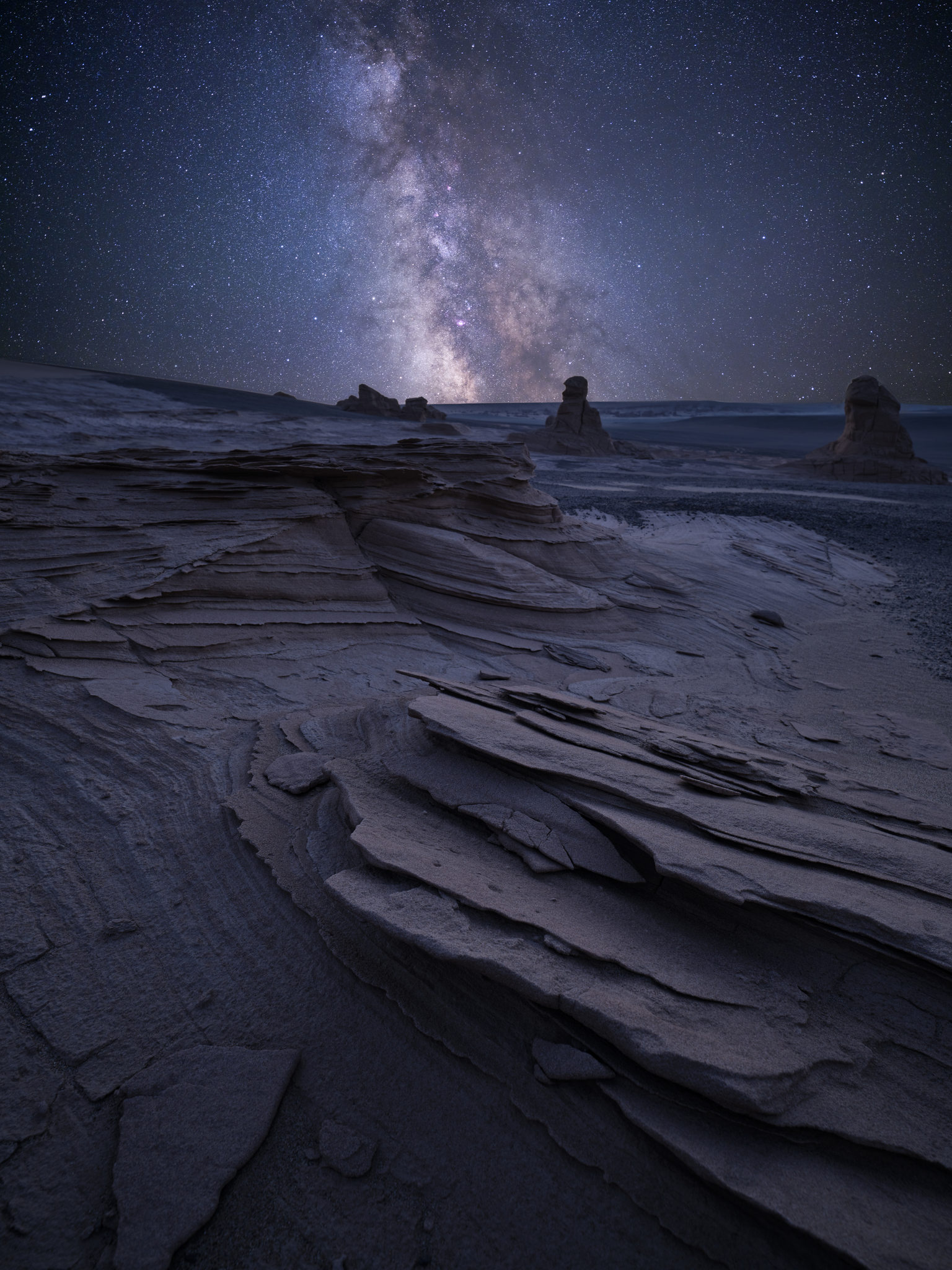 夜晚星空自然风光