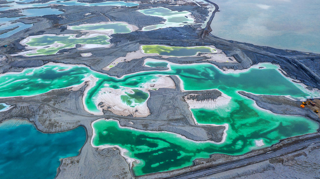 是柴达木盆地四大盐湖之一