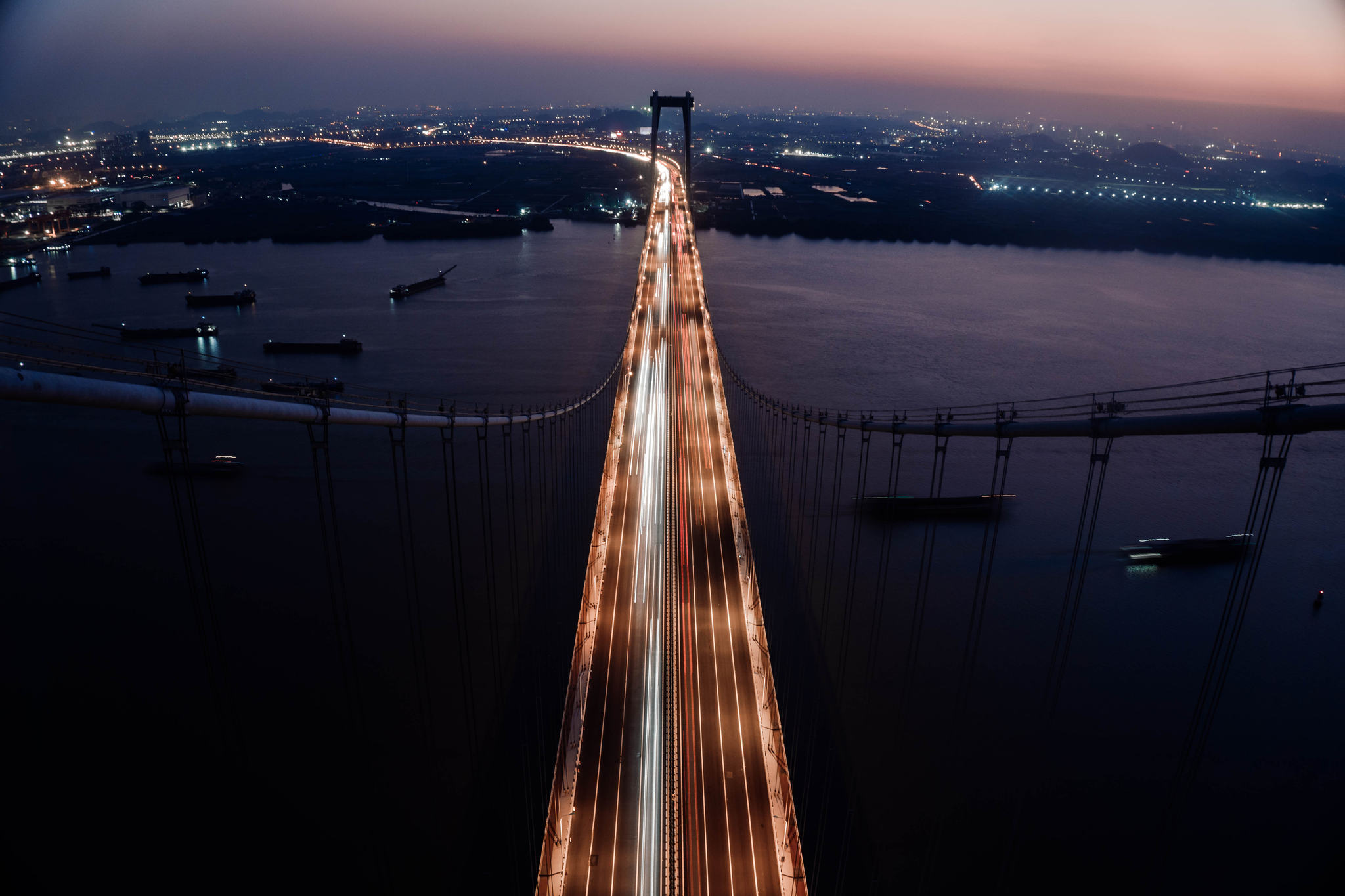 广州黄埔夜景图片