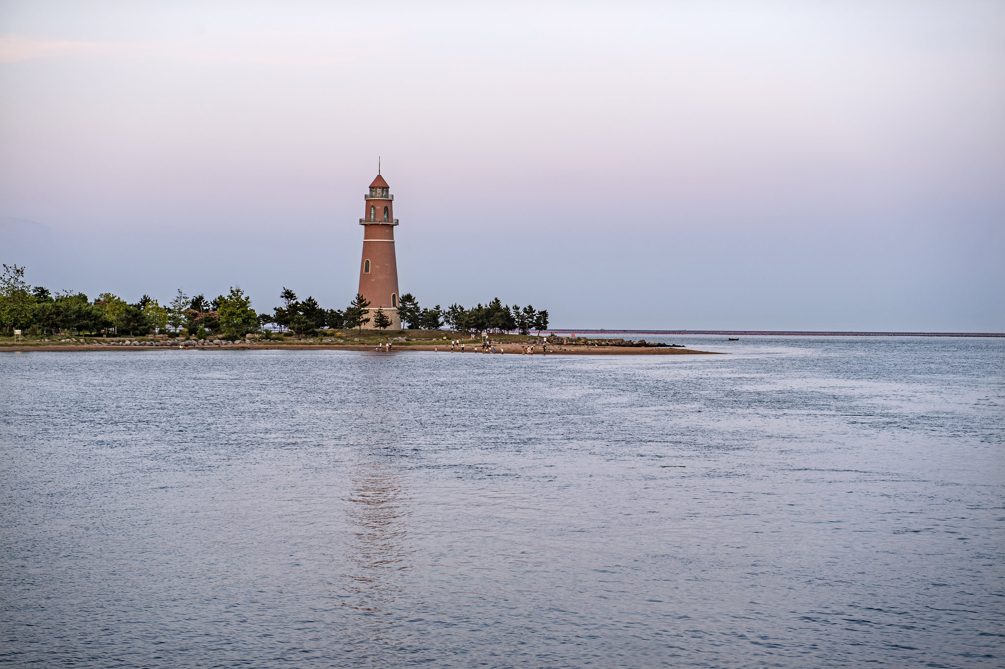 山东荣成,斜口岛灯塔