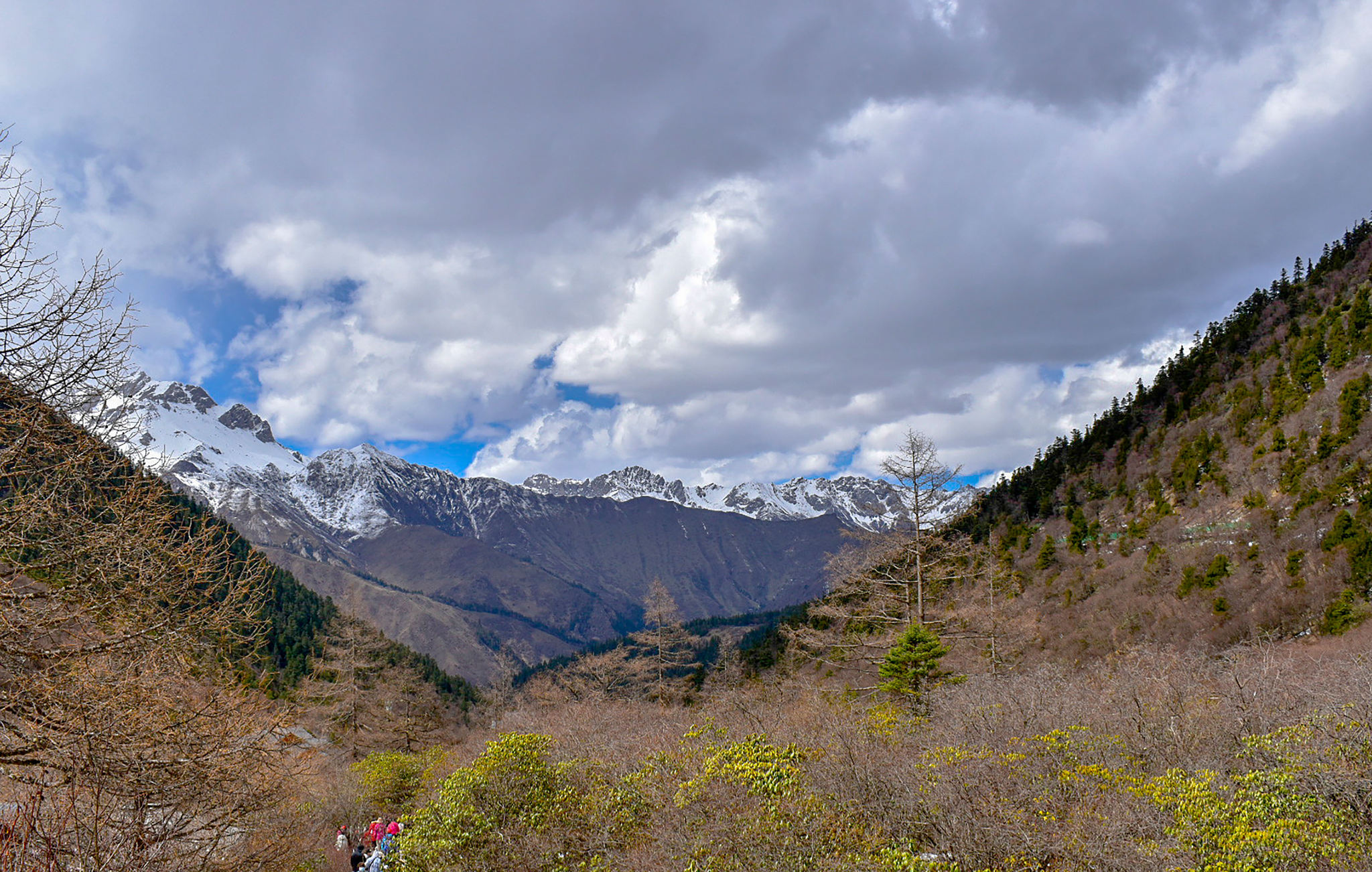 (拍摄于四川阿坝藏族羌族自治州松潘县黄龙景区)