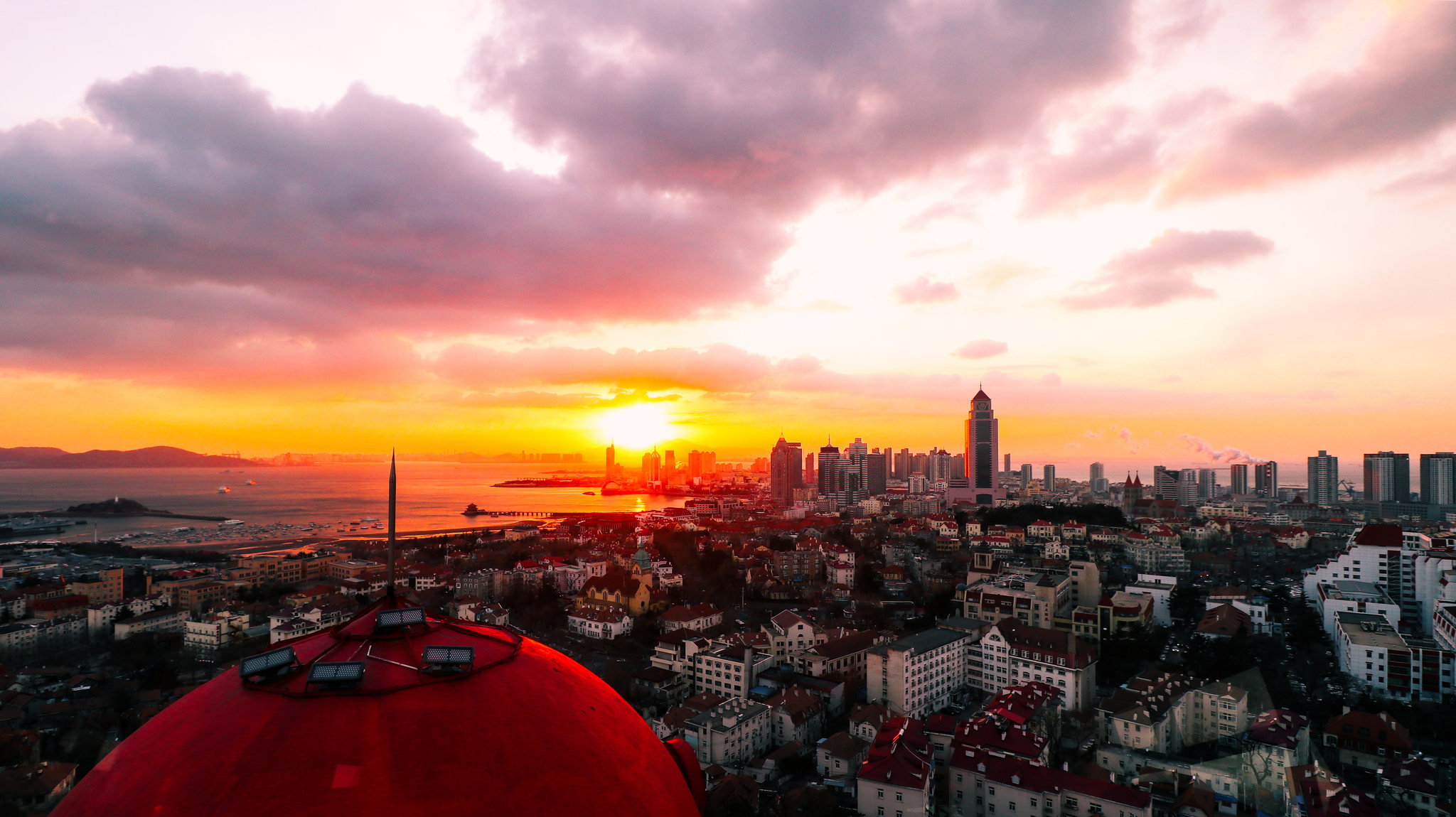 青岛城市风光特写