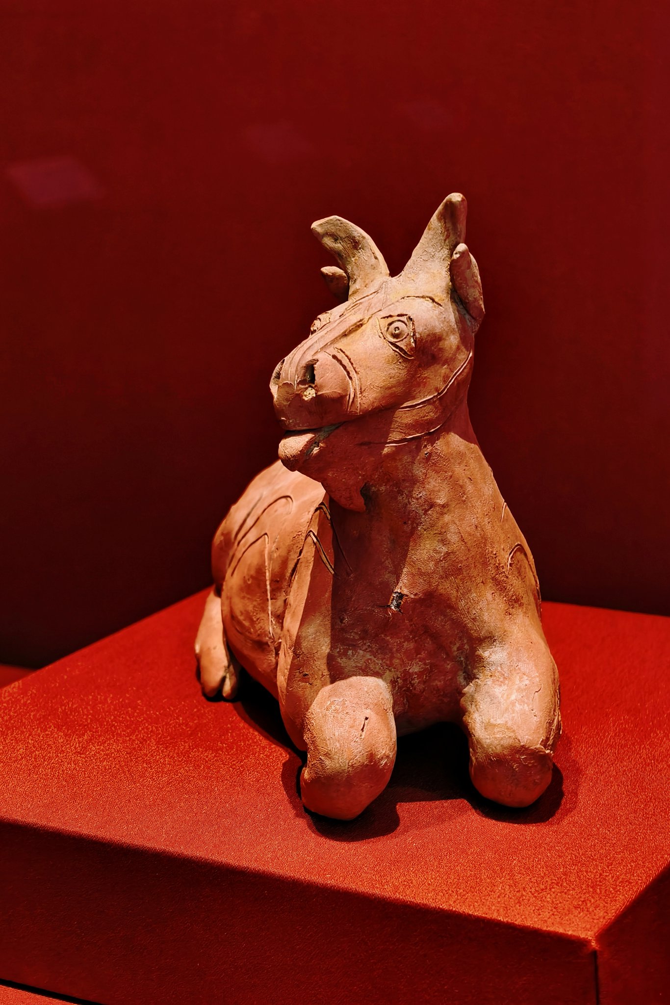 陶羊东汉广州市文物考古研究院藏摄于苏州博物馆西馆生活信仰汉代艺术