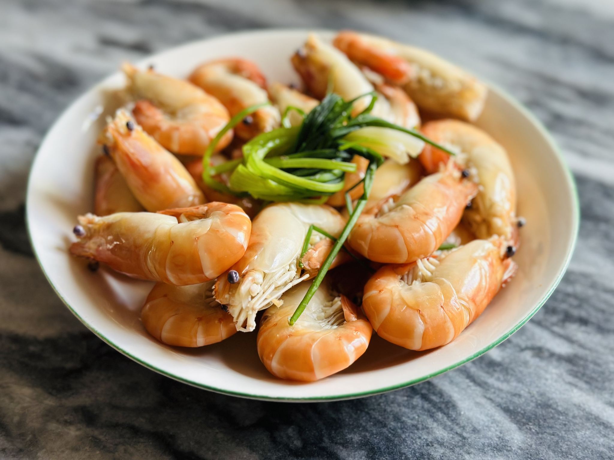 美食家常菜白灼大头虾