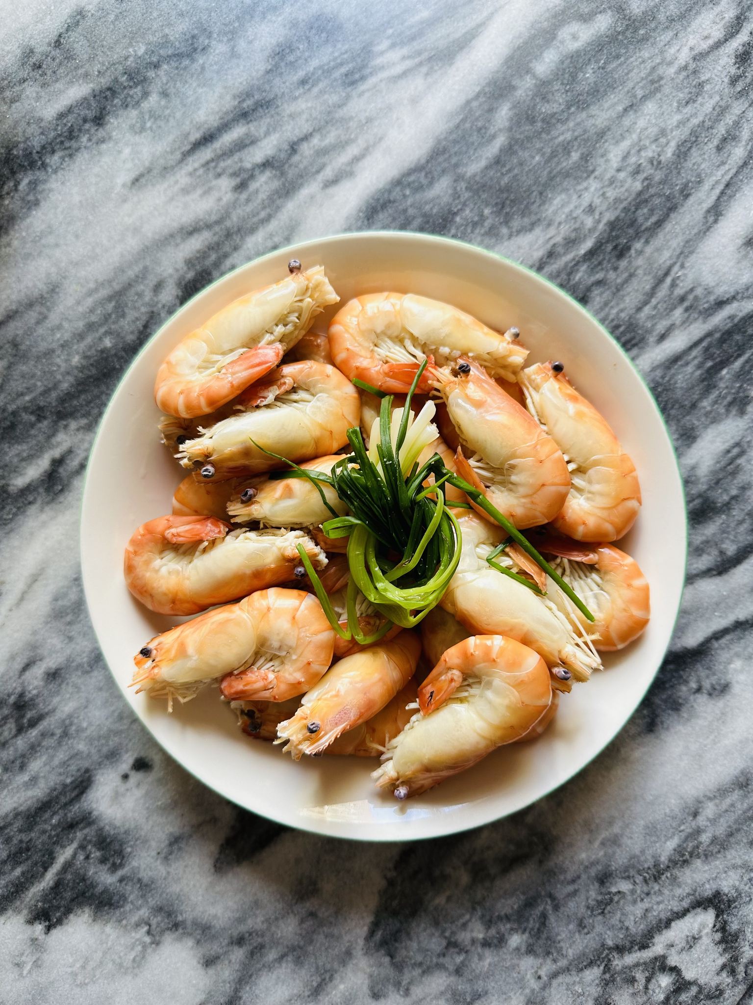 美食家常菜白灼大头虾