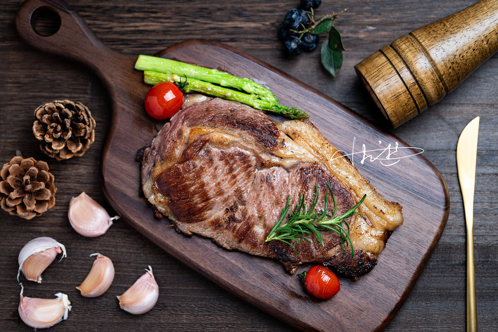 西冷牛排 the sirloin steak静物(美食)摄影作品