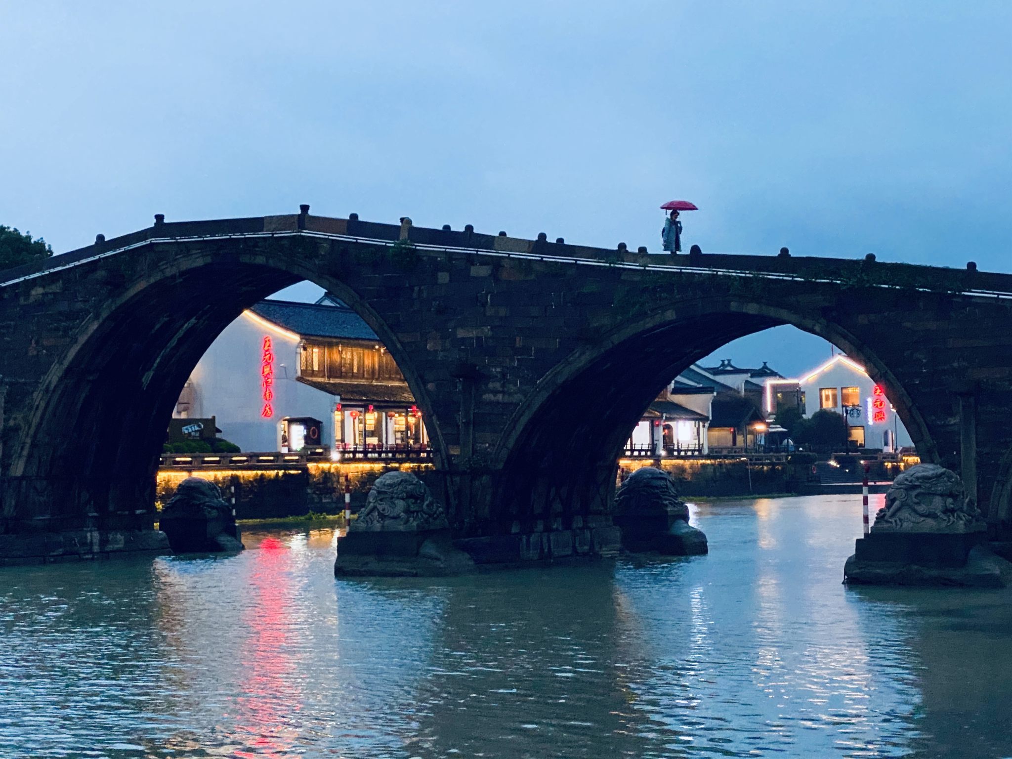 宁波塘溪古镇风景图片