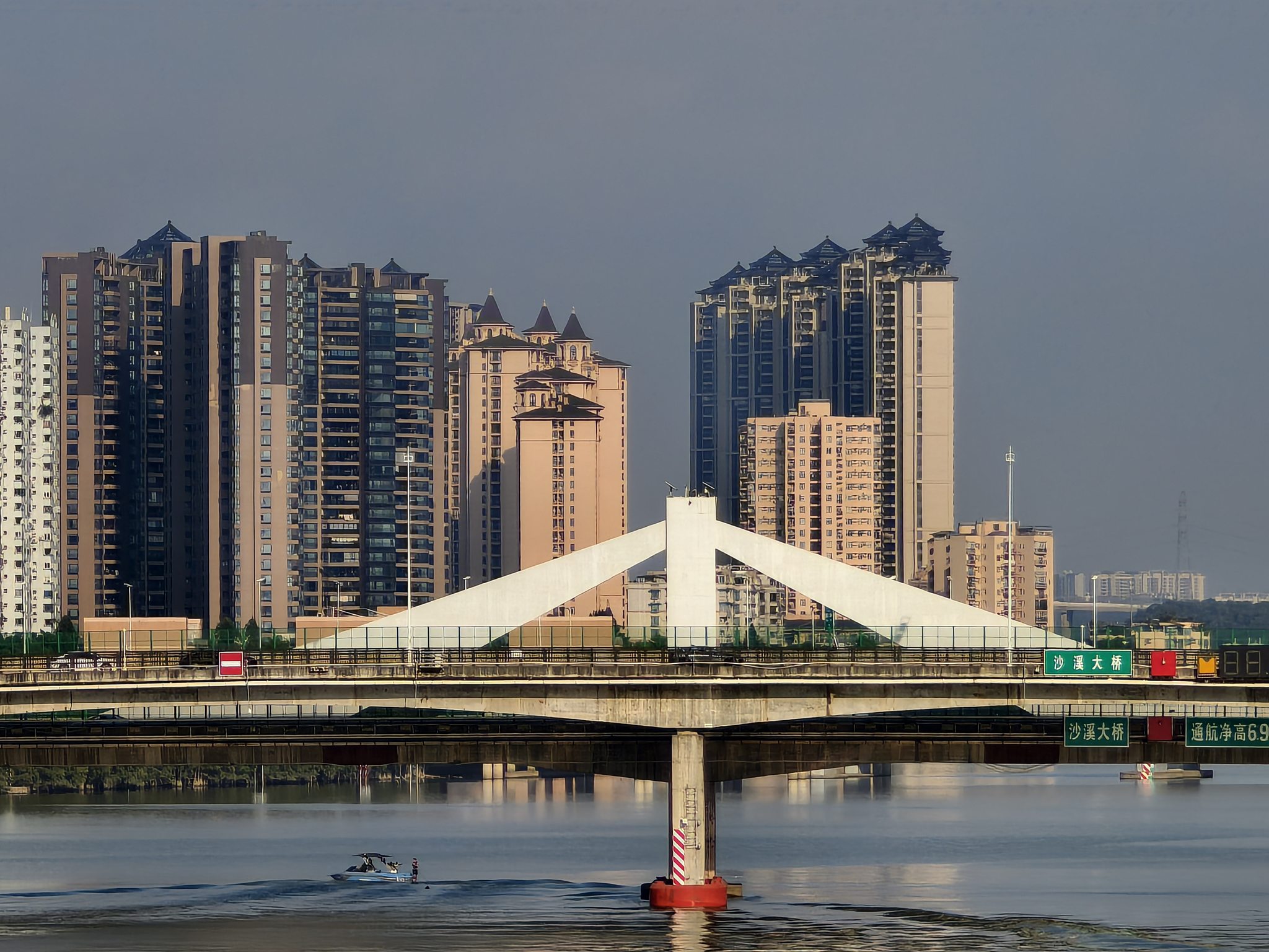 三枝香大桥沙溪大桥建筑风景